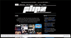 Desktop Screenshot of flipzentertainment.com